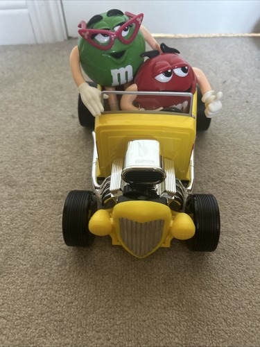 Yellow hot rod rebel - m&ms,