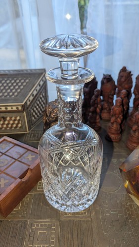Stuart crystal decanter wine
