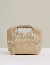 Reiss Rosalie Raffia Patchwork