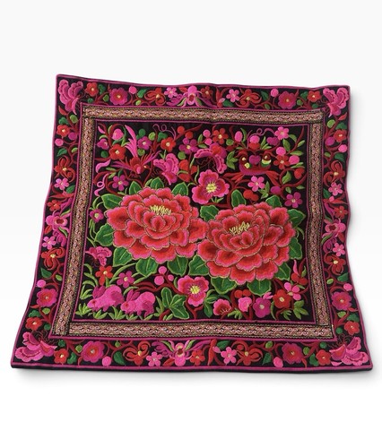 Thai embroidered floral - thai,