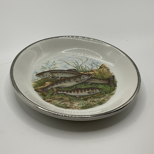 Vintage ceramic dish - vintage, fish