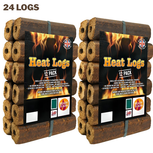 Heat logs eco wood fuel - heat,