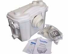 Uniflo Universal Pro Macerator Toilet Pump  22mm 32mm Discharge replace Saniflo.
