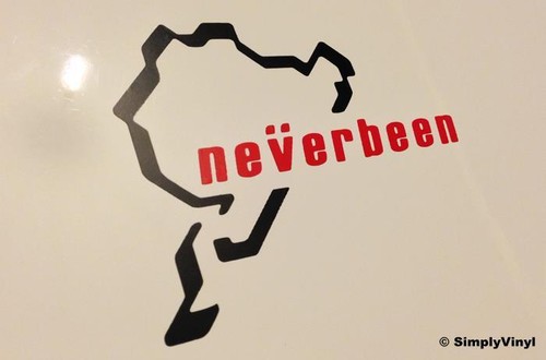 Neverbeen car stickers funny - car,
