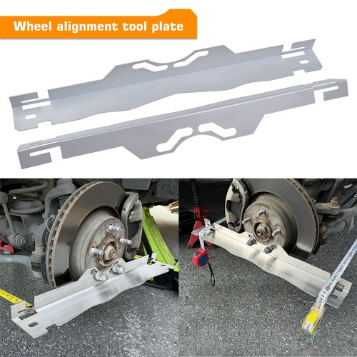 Wheel alignment tool plate - 2x,