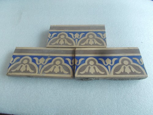 Floor tiles encaustic border - floor,