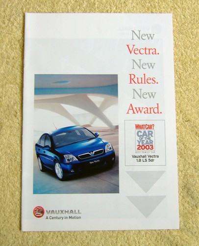 Vauxhall vectra new rules - c,