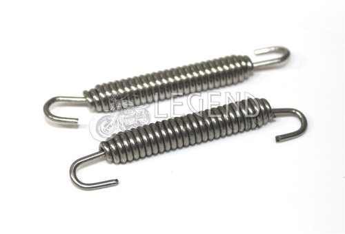 Stainless steel exhaust - 2x,