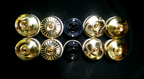 Vintage brass ceramic - brass,