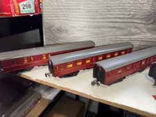 6 X Jouef Ho Maroon Coaches