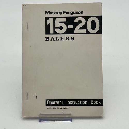Massey ferguson balers - ferguson, 15-20