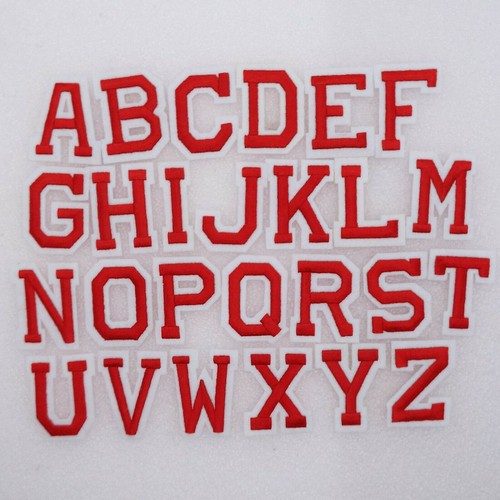 Pick letters iron - letters, sew
