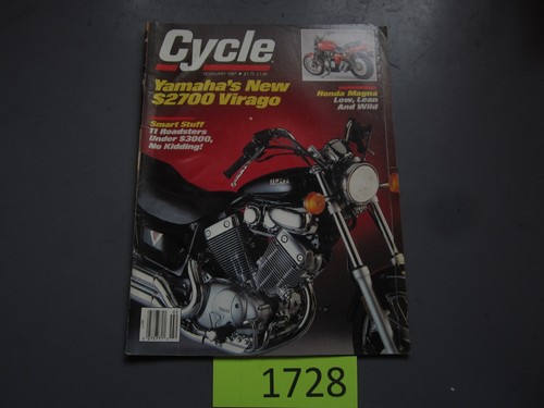 Cycle magazine feb - magazine-feb, 1987-honda