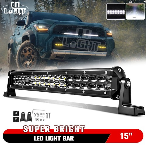Dual row 360w flood - dual, 15"