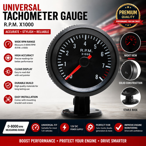 52mm rev counter - 2'',