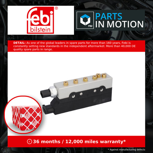 Air suspension levelling valve - suspension,