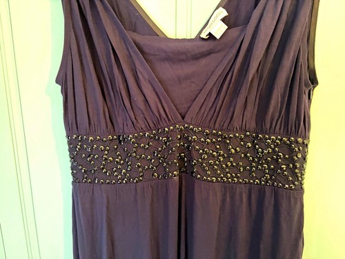 Monsoon navy neck sleeveless - monsoon, v-neck