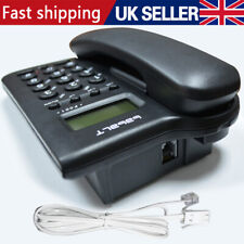 Large Button Landline Corded Phone Home Office Desk Telephone Caller ID Redial