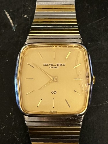 Vintage solvil titus watch - vintage, et