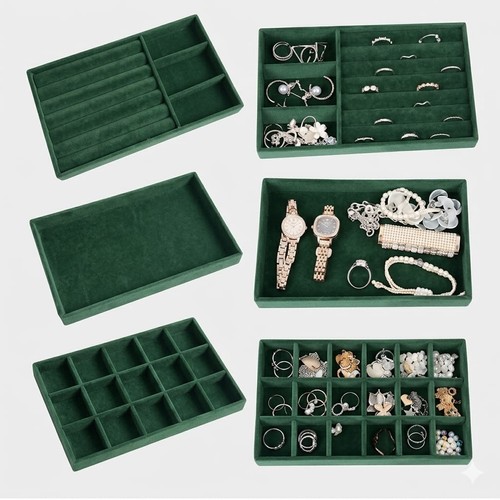 Large black jewellery - large, display