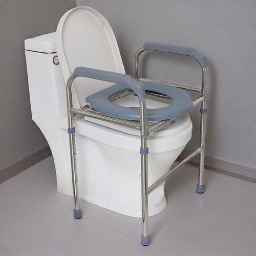 Raised toilet seat frame - raised,