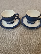 2 x Denby Boston Blue