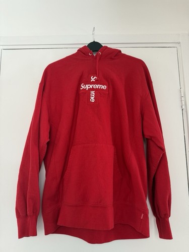 Supreme cross box logo hoodie - box,