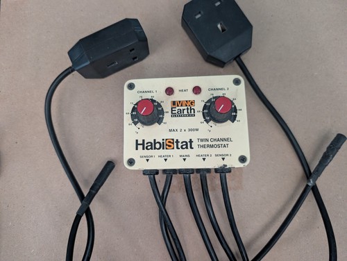 Reptile habistat twin channel - twin,