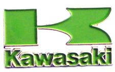Kawasaki Logo Metal Enamel Pin Badge Bike Biker