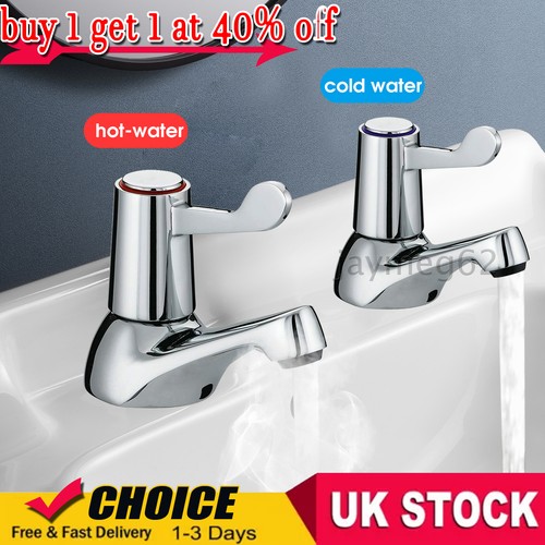 Twin taps set hot - 2x,