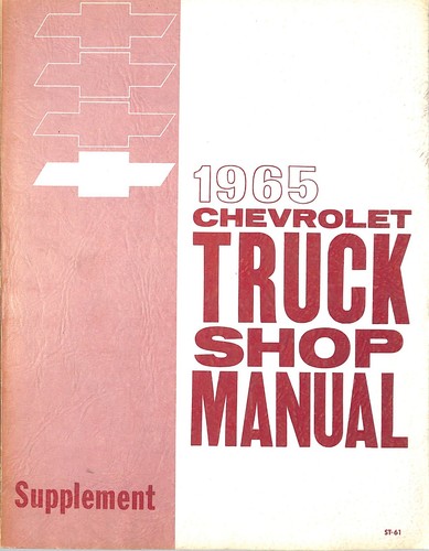1965 chevrolet truck - chevrolet, shop