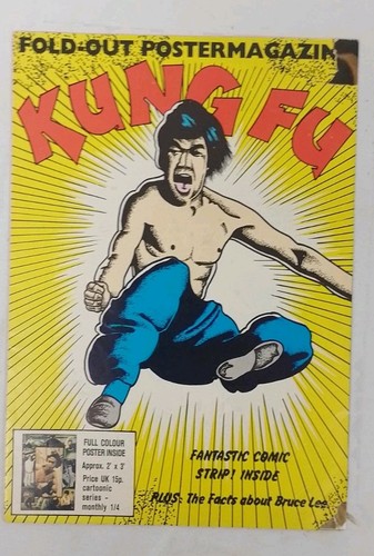 Kung poster magazine with - kung, fu