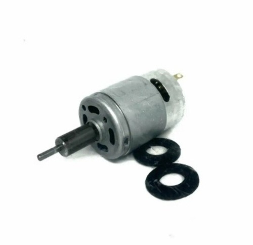 Motor with eccentric for - with,