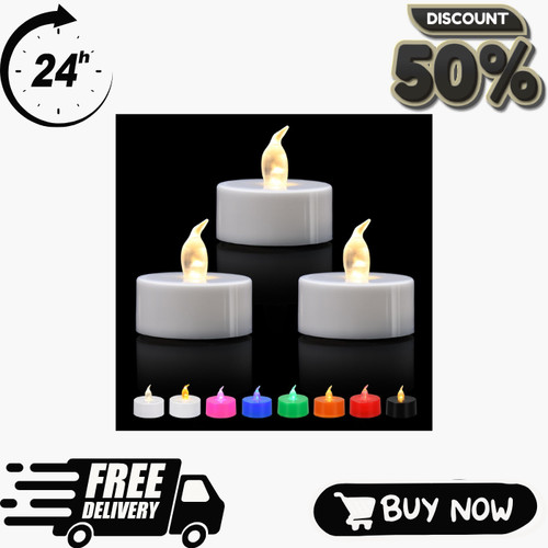 Pack led tea lights warm - led,