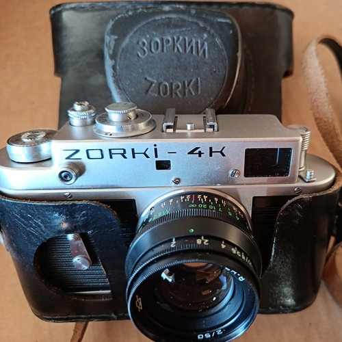 Zorki soviet rangefinder - -, 4k