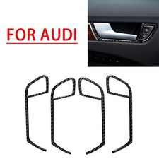 4Pcs For Audi A4 A5 Carbon