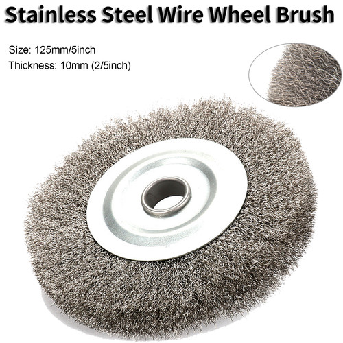 125mm crimped stainless steel - crimped, stainless-steel