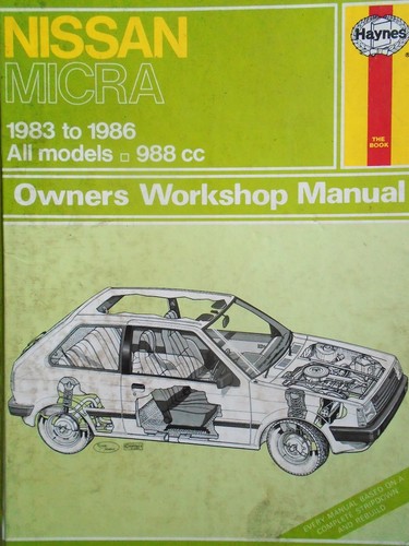 Haynes workshop manual nissan - workshop,