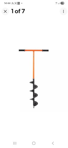 Vonhaus fence post auger - vonhaus,