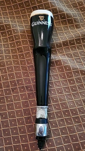 Guinness ceramic beer keg tap - beer,