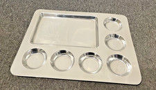 7 Compartment Stainless Steel