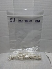 BETTA BILDA  HALF BRICKS White 53 Pieces