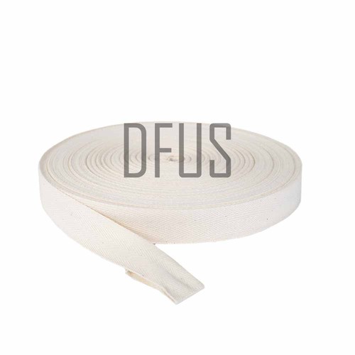 Cotton webbing herringbone - cotton,