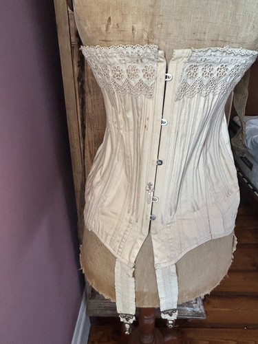 Rare antique french corset - rare,