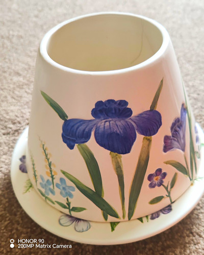 Yankee candle ceramic floral - ceramic,