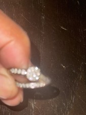 Stunning  1.5carat natural diamond engagement ring