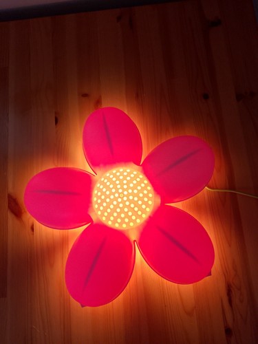 Ikea pink flower - pink, children's