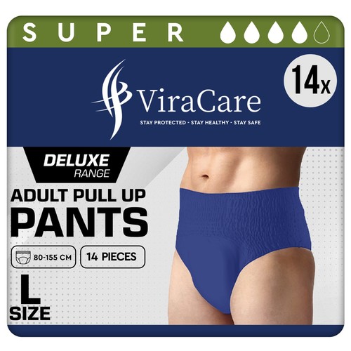 Blue incontinence pants - incontinence,