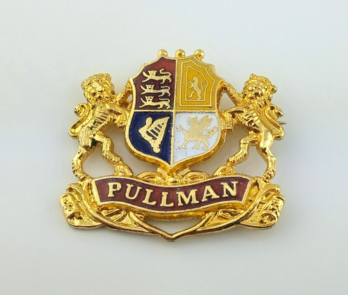 Vtg enamel pullman car company - car,