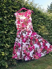Swing Dress, Rockabilly style, Floral Vintage Retro, size 10 great condition 